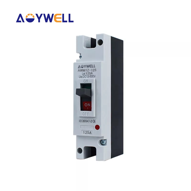 AWM1Z Serise 1P DC 12V 250V 125A Moulded Case Circuit Breaker Switch