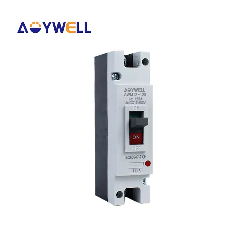 AWM1Z Serise 1P DC 12V 250V 125A Moulded Case Circuit Breaker Switch