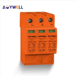T1+T2 type DC 1500V ASP02-PV Max 50KA 3P type Lightning Arrester