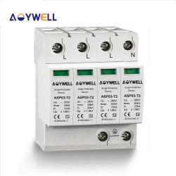 AOYWELL ASP03-T2 AC 385V 420V 440V 4p 20-40KA Surge protector