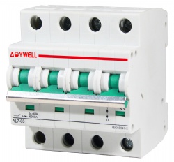 AOYWELL TUV IEC CE SAA Approved AL7-63 DC 1000V 4P 63A DC Circuit breaker