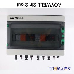 AOYWELL DC Combiner box 500V 1000V 2-2 For 2 or 4 string used plastic string box